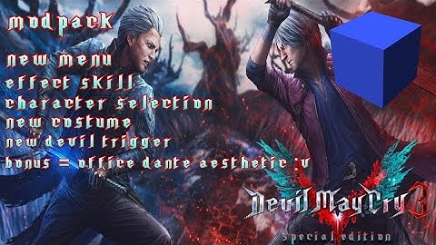 ModPack Texture DMC5 for dmc3se Aethersx2 emulator