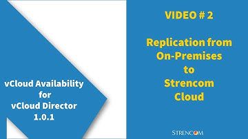 vCloud Availability 1.0.1 – Replication from On-Premises to Cloud