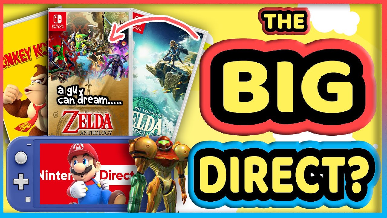 Hysterisk morsom lobby Økonomisk First HUGE 2023 NINTENDO DIRECt WHEN?! + NEW Nintendo Switch Games We COULD  SEE! - YouTube