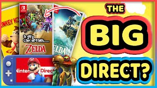 First HUGE 2023 NINTENDO DIRECt WHEN?! + NEW Nintendo Switch Games