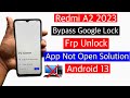 Redmi A2 2023 Frp bypass/Unlock google account lock || xiaomi redmi a2 frp unlock android 12 ||