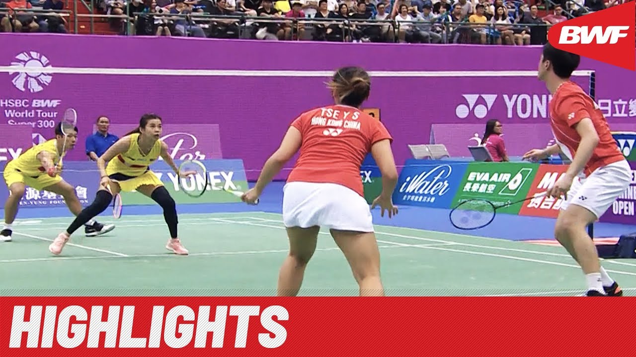 YONEX Chinese Taipei Open 2019 | Semifinals XD Highlights | BWF 2019