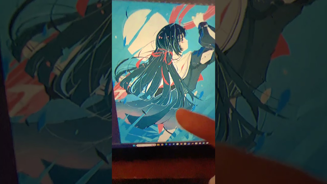 魔法でスピードペインティング　#イラストメイキング #イラスト #art #鳴潮 #wutheringwaves 【PR】