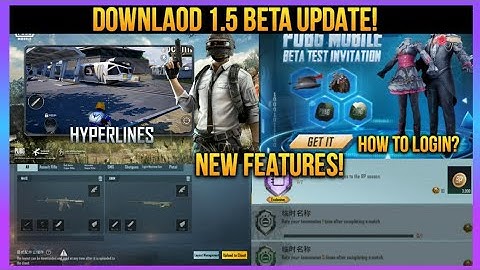How To Download 1.5 Beta Update Pubg Mobile | New Features, Achivements & More | How To Login?