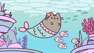 Mermaid Pusheen's Treasure Hunt screenshot 2