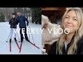 Vlog week in my life grwm valentines day cross country skiing  kelsey this year