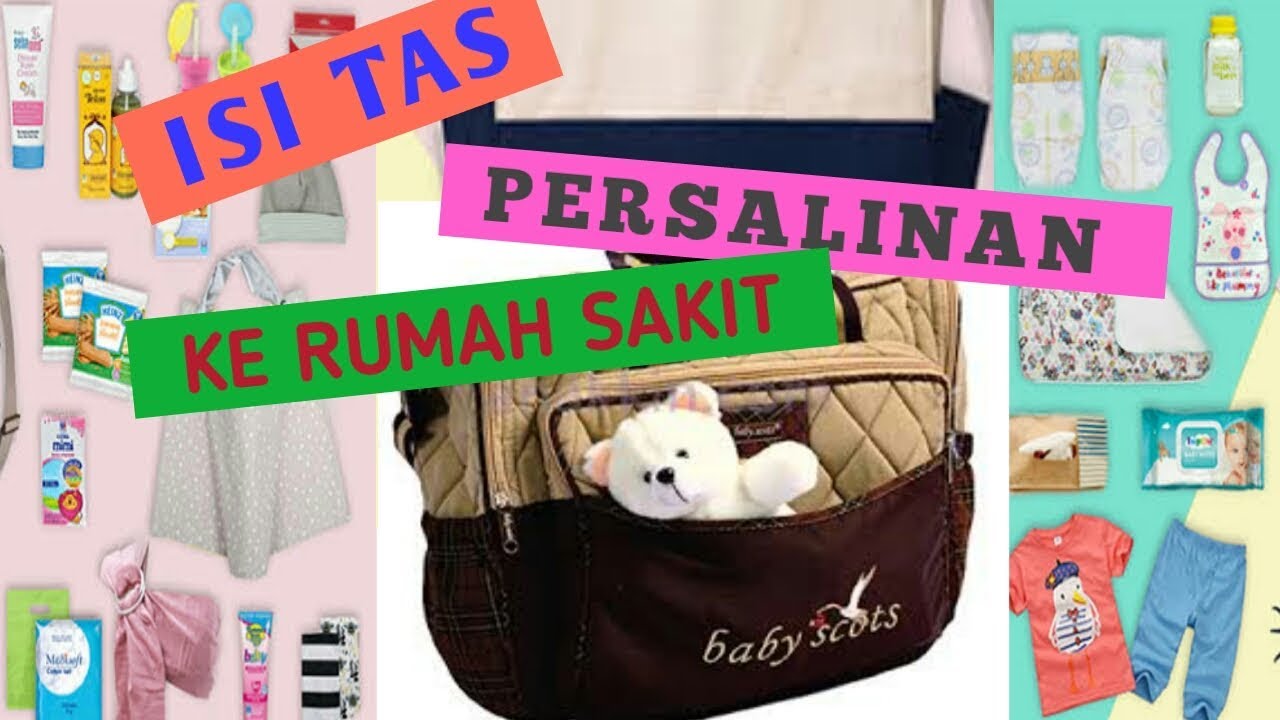 Tas Bayi Baru Lahir Hospital Bag Persiapan Melahirkan Youtube