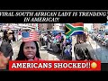VIRAL SOUTH AFRICAN LADY TRENDING IN AMERICA 