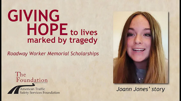 Roadway Worker Memorial Scholarships  Joann Jones'...