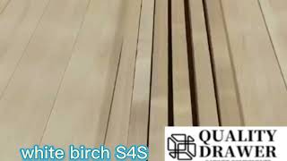 For the height than 84” cabinet how to choose birch S4S lumber