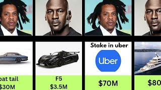 INSANE expensive things owned by: Jay Z  &  Michael Jordan 💎💰