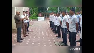 NCC with Commandant Deepak Pandey  (Motivational Speech Of Our Fmr History Hons Student) Part -2