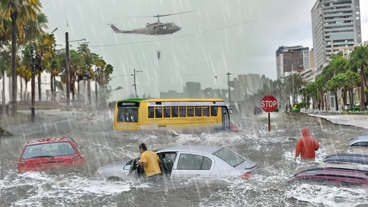 Cape Town is Underwater! Massive Flash Flood in Western Cape, South ...