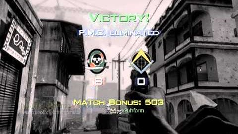 Call of Duty Mw3 Throwing Knife Across the Map / GWK