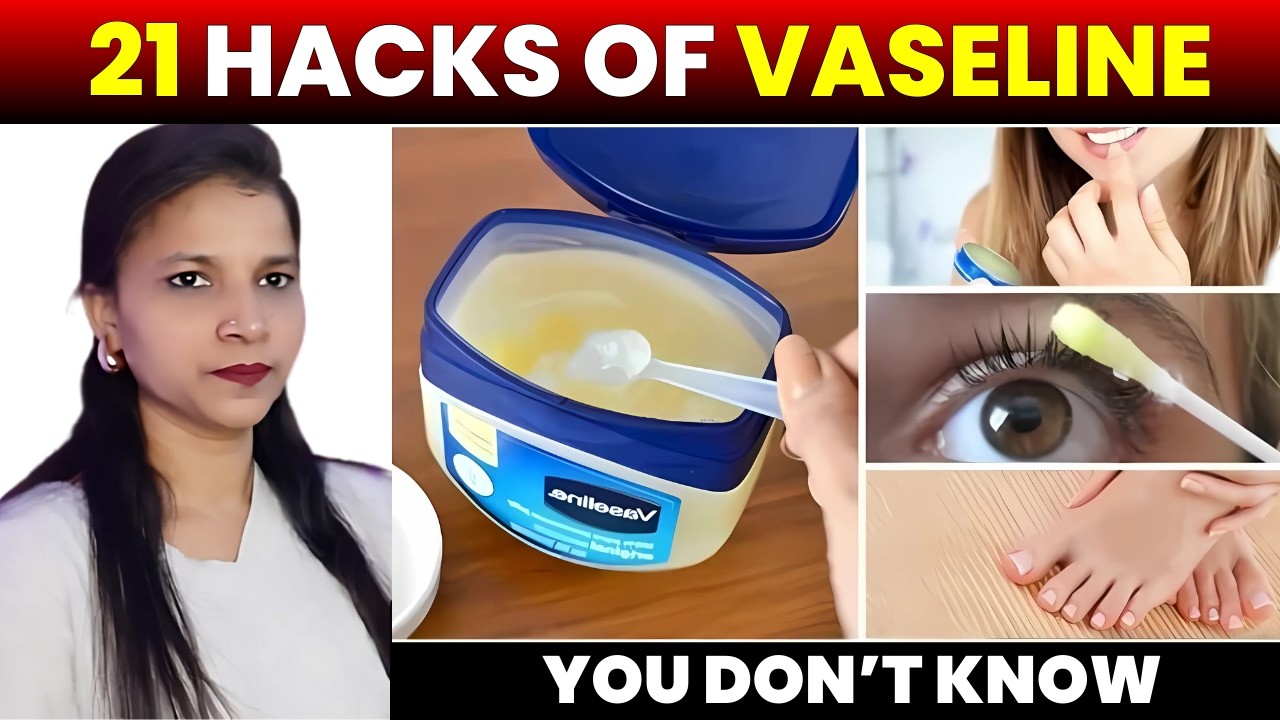 21 Uses for Petroleum Jelly You Don’t Know About || By preetibella