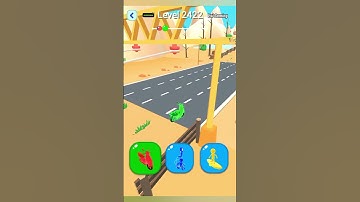 Shape-Shifting 2 GAMEPLAY Walkthrough BeamNg drive  Level No -2422 Car Racing #Shorts #ShapeShifting