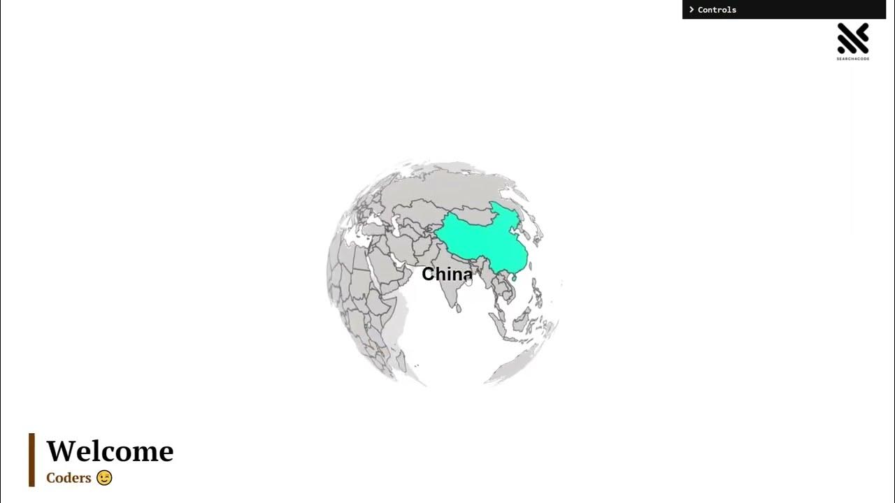 Create Interactive SVG World Map Using HTML, CSS and JavaScript's - YouTube