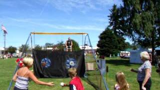 Keven Graves dunk tank