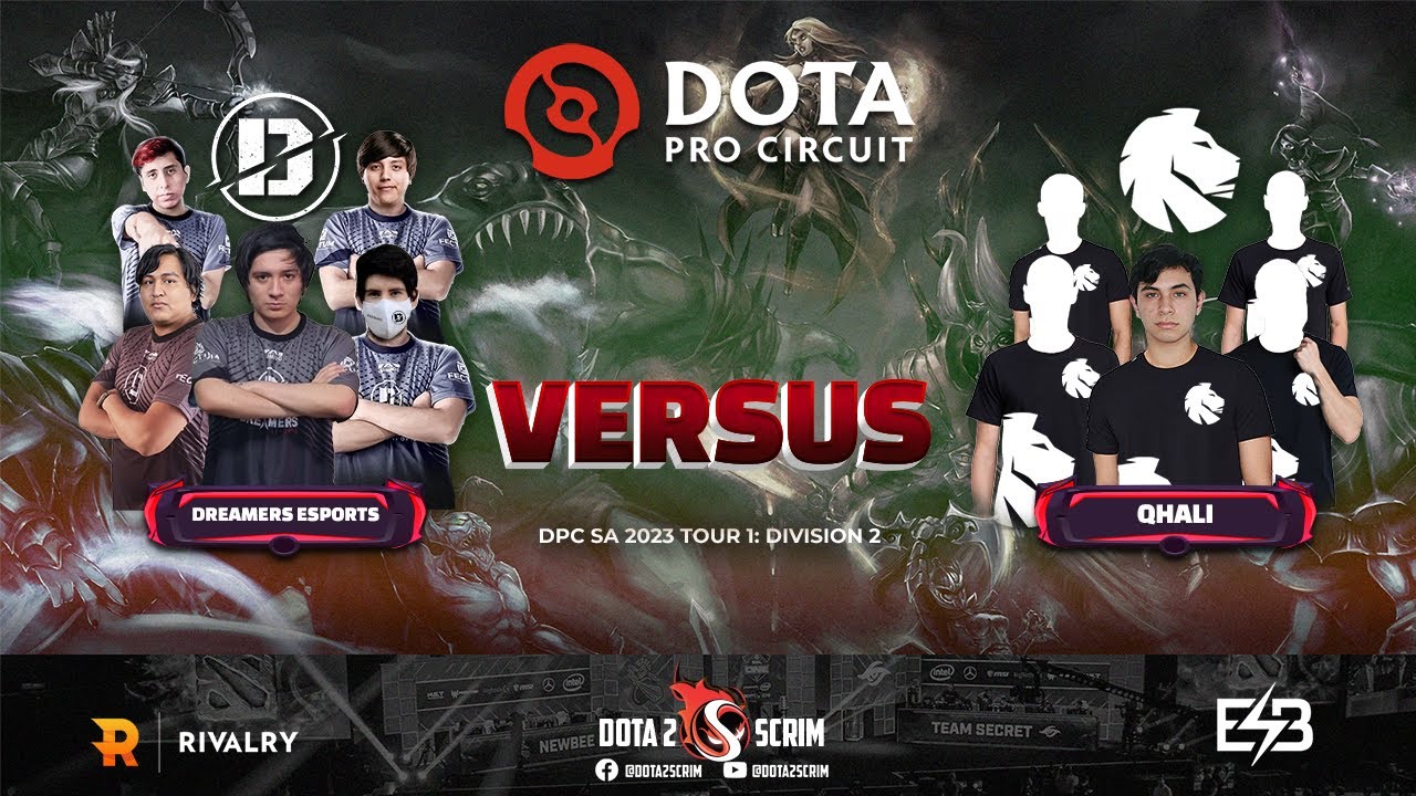 Dreamers Esports vs Qhali - DPC SA 2023 Tour 1: Division II - Game Highlights - BO3
