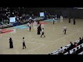2023年IH 剣道女子 個人 4回戦 武藤凛 仙台(宮城) vs 若尾樺子 高山西(岐阜)