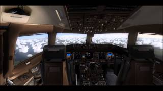 フライトシミュレーターX(FSX) ANA B777 新千歳空港ー羽田空港 screenshot 3
