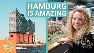 HAMBURG IS AMAZING - Miniatur Wunderland, Elbphilharmonie, Speicherstadt & More TRAVEL VLOG 2018