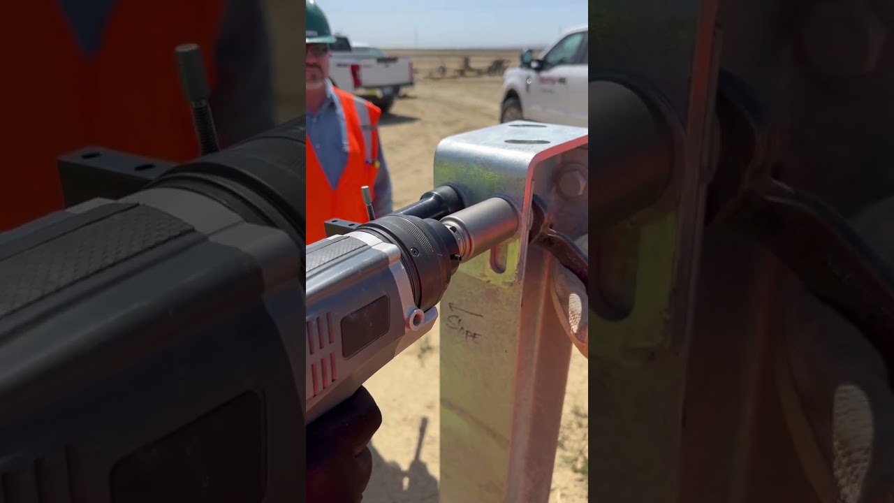 Lion Gun Dual Speed Track Pad Fixture rundown torque solar clean energy