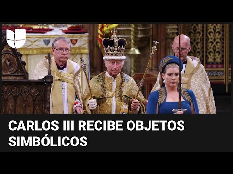 Coronación de Carlos III: Las insignias que recibió el rey en la Abadía de Westminster