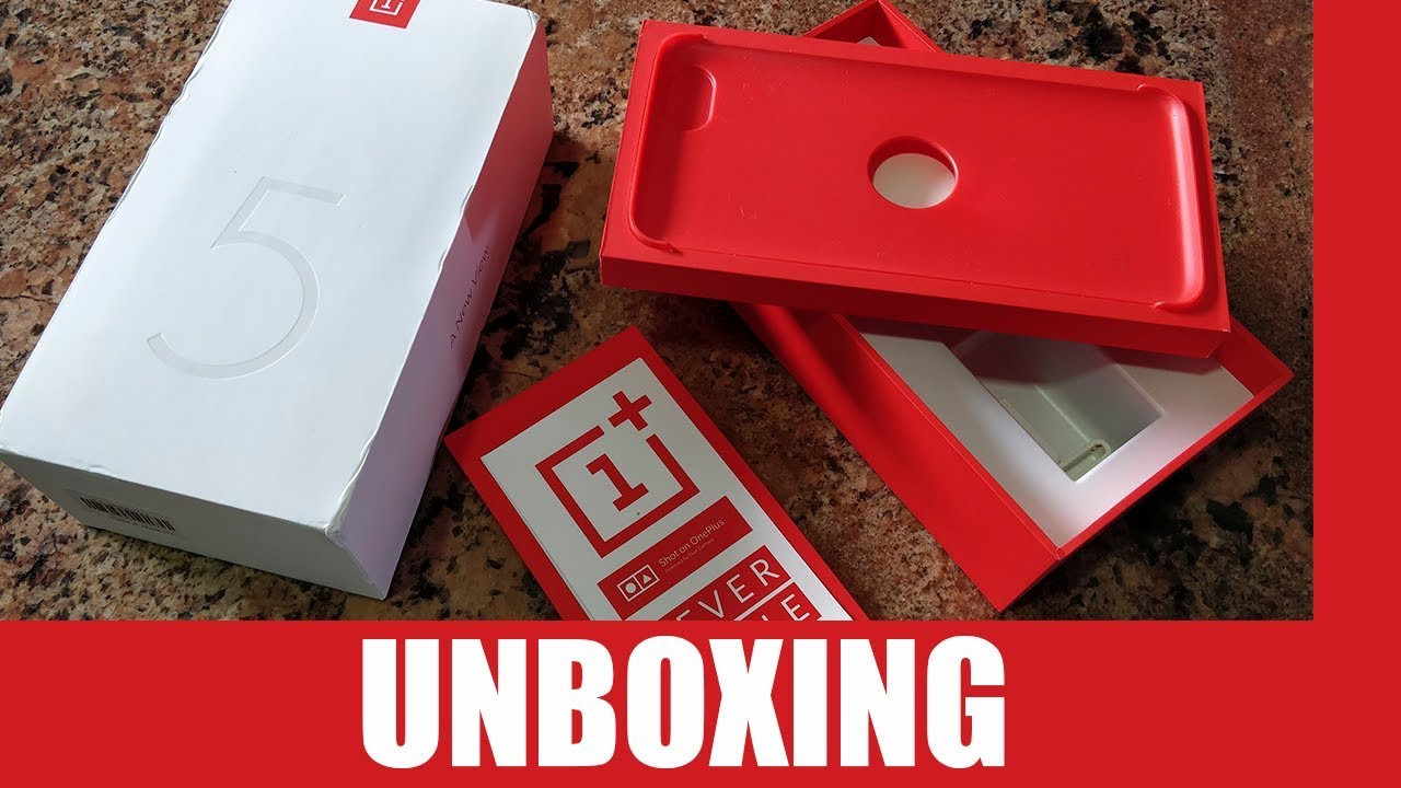 OnePlus 5T - Unboxing