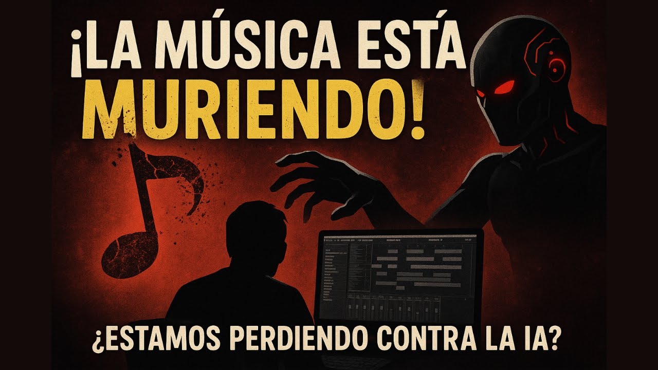 🚨LA MÚSICA ESTÁ MURIENDO POR CULPA DE LA IA…💀 ¿Podemos salvarla? 