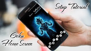 #6 Nova Launcher Setup Tutorial ||  Step by Step || Dragon ball Z Goku Edition || By T3ch & Toys screenshot 5