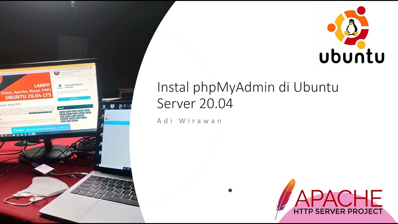 Install phpMyAdmin di ubuntu server 20 04 - YouTube