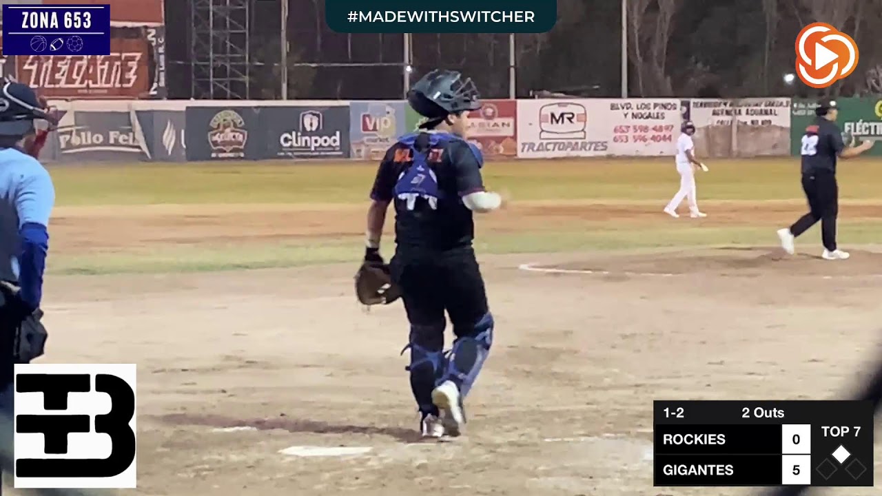 ROCKIES VS GIGANTES  JUEGO 3 PLAYOFF Categoría 15 - 16 Liga Juvenil Rio Colorado