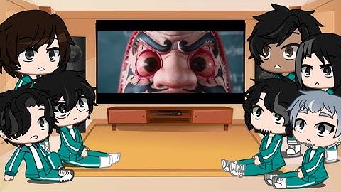 Squid Game React To As The Gods Will II Gacha Club II Naomi Official xD