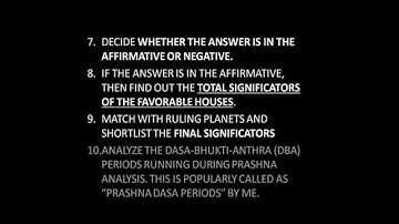 Learn KP System Astrology: Prashna Astrology sample video