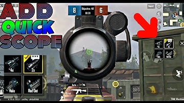 How to enable quick scope in pubg mobile lite || pubg lite mein quick scope ko enable kese kare