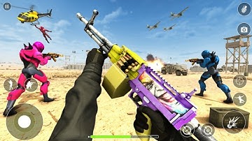 FPS Commando Shooting Games 3D - Offline Shooting Games - Android Gameplay