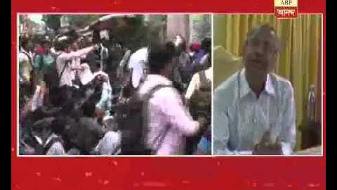 Agitated students met VC of Burdwan University