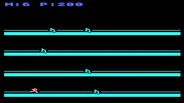 Hurdle Jumper for the Atari 8-bit family