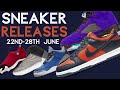 THIS WEEK IN SNEAKERS! | ft. Dunk Low Champ Colours, AJ3 Varsity Royal, AJ5 Alternate Grape &amp; More!