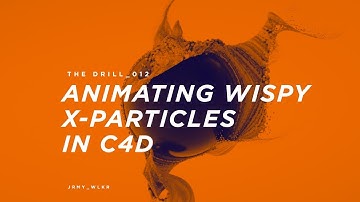 The Drill_012 // Animating Wispy X-Particles in C4D