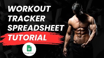 Workout Tracker Spreadsheet Tutorial - Google Sheets - Bodybuilding, Powerlifting, and more!