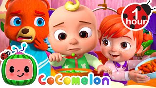 Yucky or Yummy Vegetables? (Fantasy Animals) | CoComelon - Animal Time | Nursery Rhymes for Babies