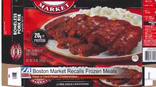 Boston Market Pork Rib Recall