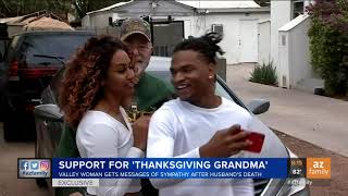 Mesa grandma who went viral with Thanksgiving invitation remembers late husband