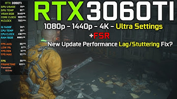 The Callisto Protocol : RTX 3060Ti + I5 11400F - 1080p , 1440p , 4K - Ultra Settings(New Update) FSR