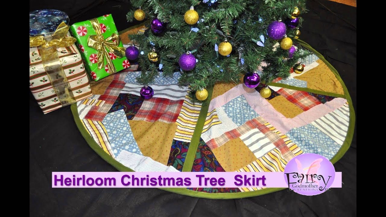 How to Make June Tailor's Quilt As You Go Tree Skirt