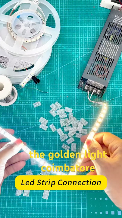Led strip light connector ( L ) ( ) (i) all type of connector available #connectors #ledlightstrip