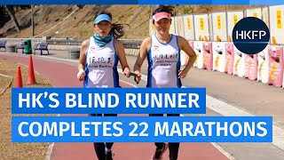 22 marathons and counting for Hong Kongs blind runner Inti Fu