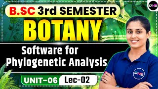 B.Sc 3rd Semester Botany | BSc 3rd Semester Botany Unit-6 | Software for Phylogentic Analysis | DNS screenshot 1